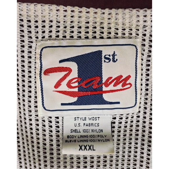 VTG Morehouse College Maroon Tigers Football HBCU XXXL Track Suit Windbreaker - Picture 8 of 8